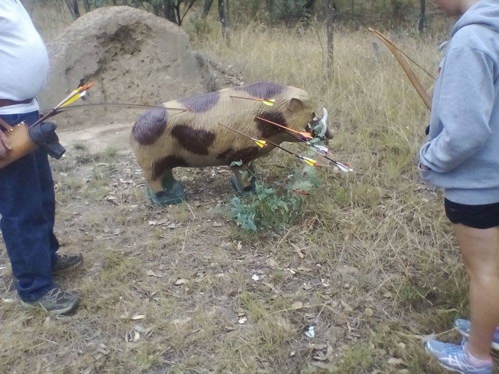 3D Archery Target Hit
