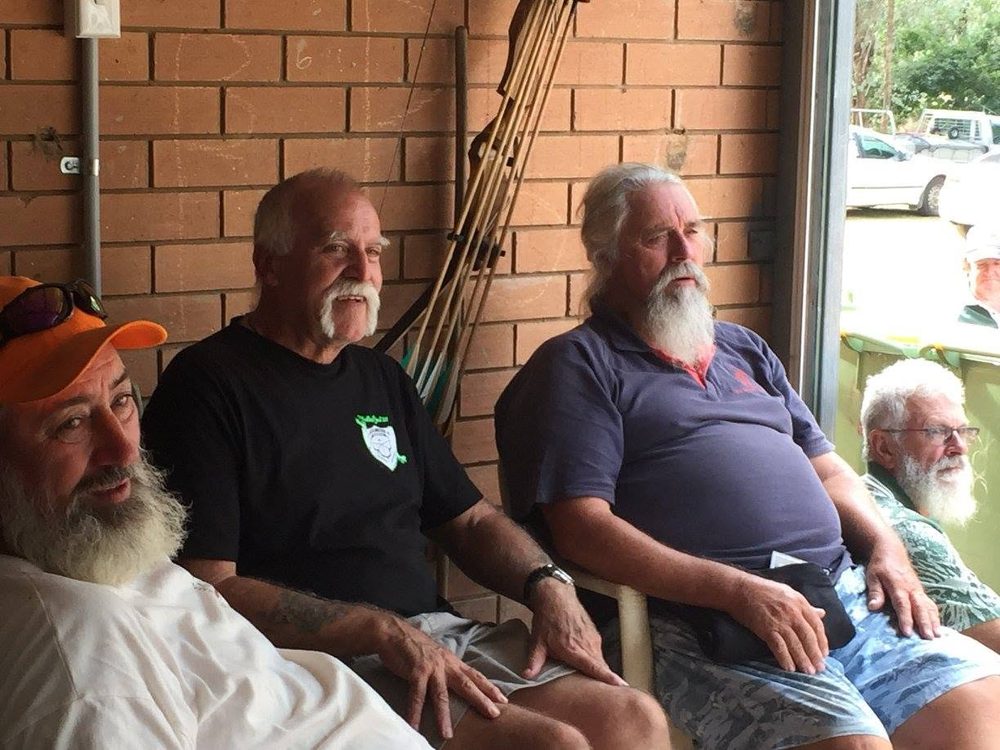 Archery Club Members Relaxing