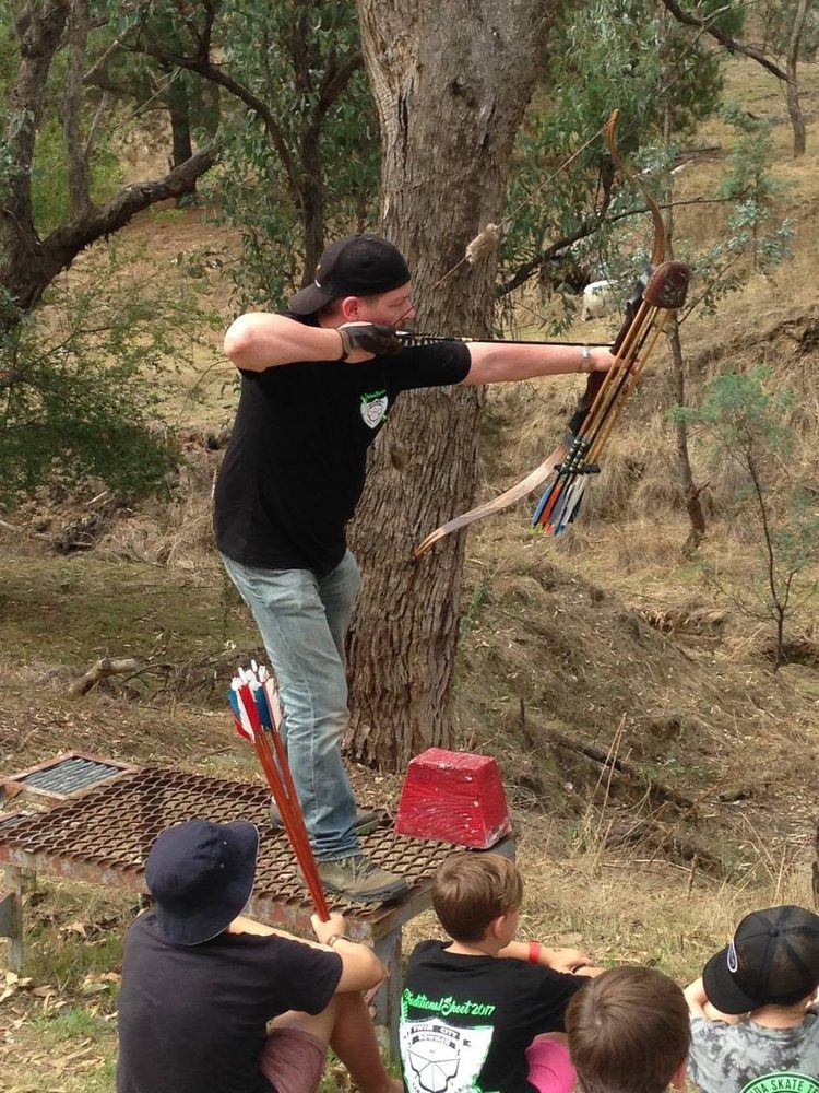 Archery in a Bush Setting