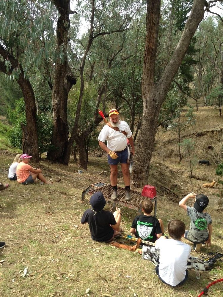 Archery Instruction in the Bush