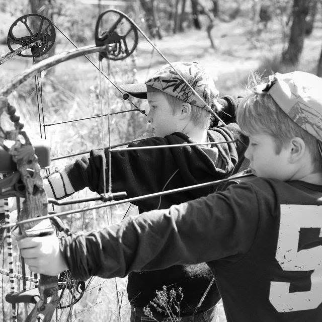Young Archers in Action